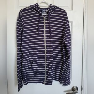 LRG mens zip up sweater